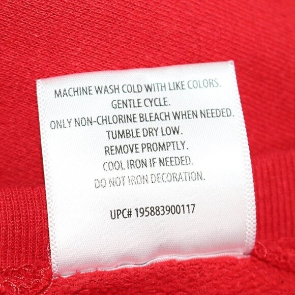 Tom and Jerry Cartoon Sweatshirt, Cotton Blend - Red - XL - Picture 8 of 8